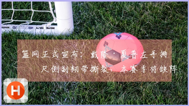 篮网正式宣布：戴隆·夏普左手拇指尺侧副韧带撕裂，本赛季将缺阵