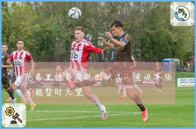 范弗里特每周观测状况，重返赛场可能暂时无望